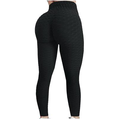 China Colorfull Breathable Women's High Waisted Yoga Pants Full Length Leggings With Pockets for sale