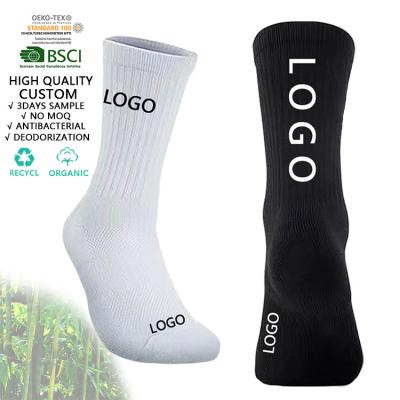 China High Quality QUICK DRY Compression Anklet High Quality Designer Bamboo Men's Crew Cotton Sports Cotton Logo Grip Socks Unisex for sale