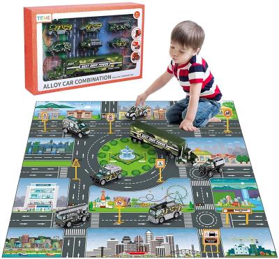 China New ABS ABS Boys Toys Car Games Models Children's Toys Wholesale Map Car for sale