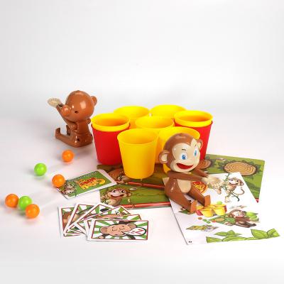 China Custom Amazon Hot Selling Parent-child Monkey Shooting Tabletop Game Children's Toys Other Educational Toys for sale