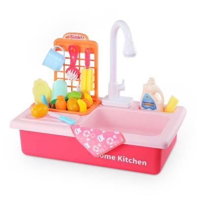 China Pretend Play Toy Set Hot Toys Kid Kitchen Toys Kitchen Set With Fruits And Vegetables Toy for sale