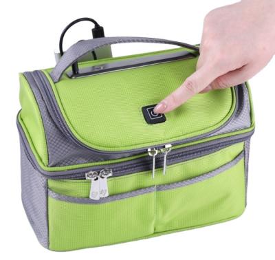 China 2022 new fashion design cooler bags lunch box portable thermal food insulated heating bag for sale