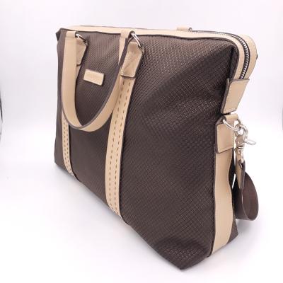 China Fashion Design Business Laptop Computer Handbag Waterproof Men Bag Large Capacity Briefcase Travel Soft Sided Handbag for sale