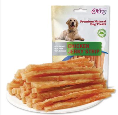 China Sustainable Hot Sale OEM / ODM Natural Dog Treats Chicken Dog Treats Pet Food For Dogs for sale