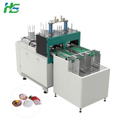 Chine High Quality Disposable Hotels Double Station Automatic Paper Plate Making Machine Price à vendre