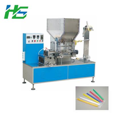 China Paper Food Straw Single Packing Machine Automatic Paper Straw Single Multiple Packing Machine for sale