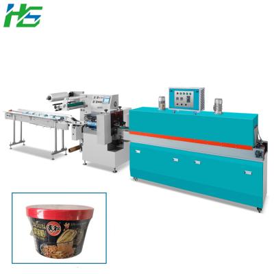 Chine PLC Control Easy Operation Large Conveyor Cutting Heat Shrink Wrap Tunnel Machine à vendre