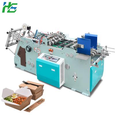 中国 food & Beverage Factory Automatic Hamburger Box Forming Machine Food Carton Machine Production Machine Equipment 販売のため