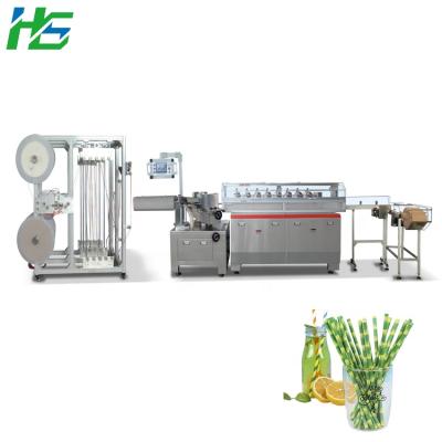 China Beverage Straw Making Machine Automatic High Speed ​​Multi Cutters Colorful Paper Drinking Straw Making Machine for sale