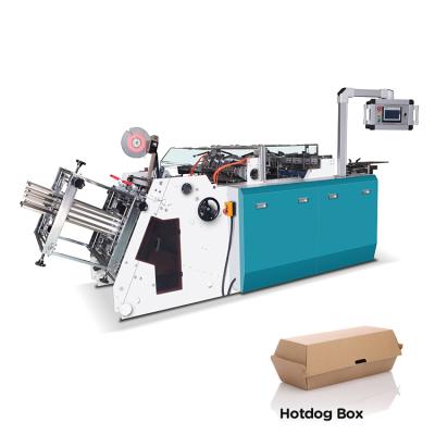 Chine Production of high quality three dimensional hot dog paper box erecting machine à vendre