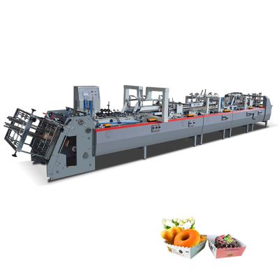 China Producing Integrated Hot Sale Different Size Cake Paper Box Forming Machine Te koop