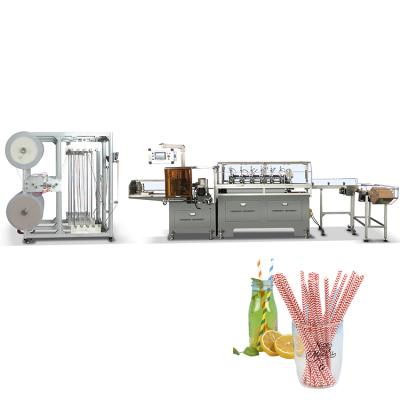 China Biodegradable Drinking Straws Wholesale Tea Paper Recycling Milky Straw Making Machine for sale