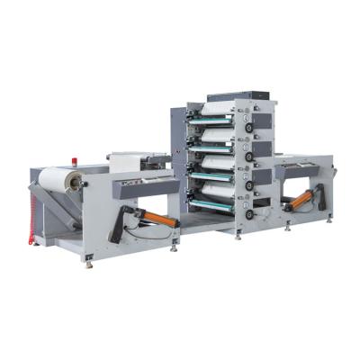 China Production of New Style Portable 4 Color Printing Price Flexo Printing Machine for sale