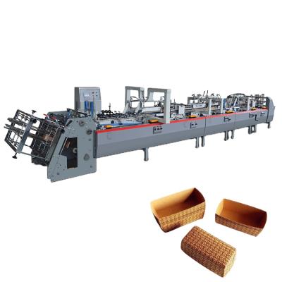 China Production of Full-auto Western Pastry Paper Box Folding Machine Te koop