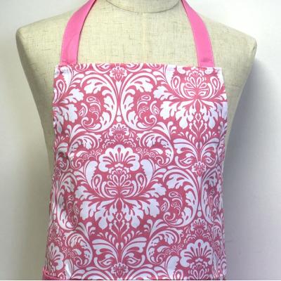 China Heavy Duty Water Resistant Bib Daidle Adjustable Apron With 2 Pockets Cooking Kitchen Aprons For Woman Chef for sale