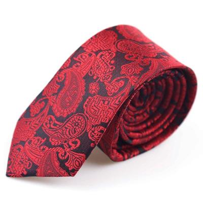 China 100% Silk Tie 2019 Paisley Tie Silk Classic Jacquard Woven Formal Party Suit Tie #03 for sale