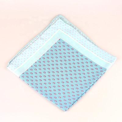 China Hand Rolled Edges Printed Handkerchief Popular Classic Mens Silk Pocket Squares For Men for sale