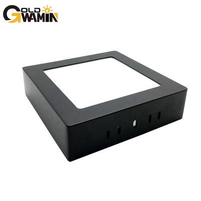 China Modern Aluminium die casting framing surface mounted LED panel ceiling light with 3/6/9/12/18/24w power for sale