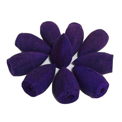 China Chinese Natural Floral Scent Incense 10Pcs Backflow Aroma Therapy Chinese Backflow Incense Cones for sale