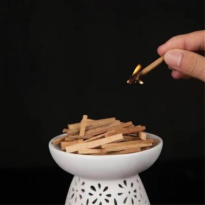 China Authentic Chinese Incense For Aromatherapy S Wooden Stick Irregular Resin Incense 7cm Word Loaded Buddha Sandalwood for sale