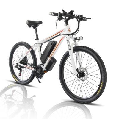 China China Factory 1000w Motor 17.5ah Lithium Battery Aluminum Alloy Mountain E-Bike Directly 26 Inch Electric Mountain Bike for sale