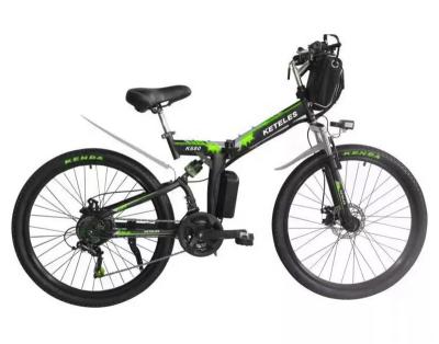 China KETELES K860 500W/1000W Aluminum Alloy Motor 13AH Lithium Battery Electric Bicycle 26