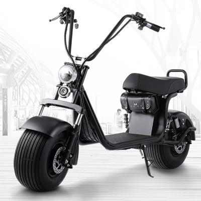 China High Power 60v 12/20ah 2000w 2500w 3000w Lithium Battery Fat Tire Motorcycle Electric Scooter Citycoco for Adults 185 x 70 X 110CM for sale