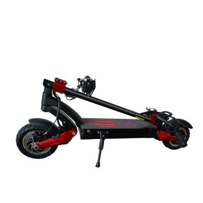 China 3200W 60V20A Off-Road Two Wheel 10 Inch High Resistance Portable Waterproof Scooters Kick Foldable Electric Scooter 122X53X22cm for sale