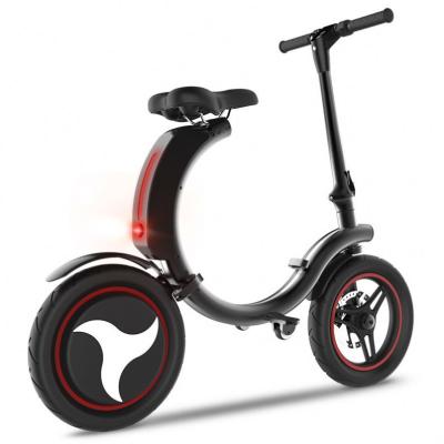 China 2022 New Arrival Aluminum Alloy Electric Bicycle 350W Brushless Motor Super Light Folding Old City Bike for sale