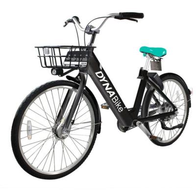 China Aluminum Alloy Smart Lock System Customized 26Inch Electric Bicycle Sharing Bike for sale