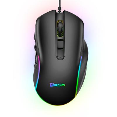 China 3D Ergonomic MD-X9 USB Wired Optical Spark Gaming Mouse Computer Mouse For Gamer Desktop for sale