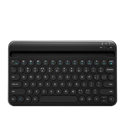 China High Quality KB206 Wireless Top BT Devices Multi Connection Slim Portable Round Key Ergonomic Mini Wireless Laptop Keyboard For Ipad for sale