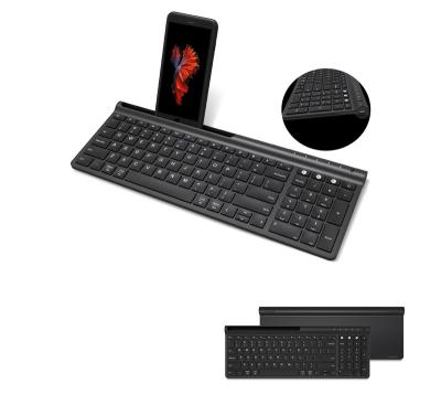 China New KB306-2 Top Quality Widely Used Wireless Multifunctional Computer Keyboard Laptop Keyboards With Slot for sale