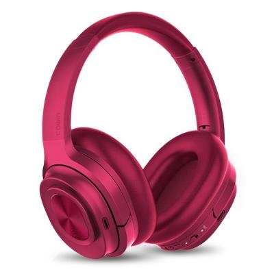 China Purple Bluetooth Headband Over Ear Wireless WiFi Earphone for sale