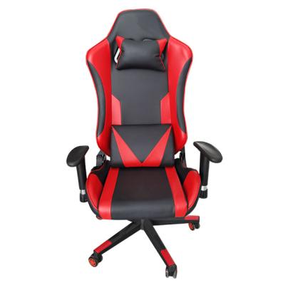 China (Size) 2022 New Arrival Ergonomically Designed Adjustable Recliner Boss Rotating PU Leather Gaming Chair For Men for sale