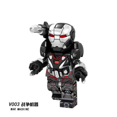 China Toys V001 V002 V004 V005 V006 V007 Figures Thanos Mold Sol Building Blocks DIY Building Brick V003 WM791 legoes superhero machine for sale