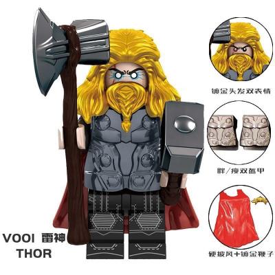 China DIY Building Brick V001 MG0199 Super Heroes Thor With Beared Stormbreaker Mini Action Numbers Model Building Blocks Toys V002 V003 V004 V005 V006 V for sale