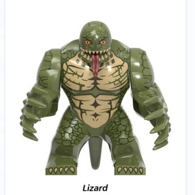 China DIY Building Brick XH1828 WM Blocks Movie Lizard DC Superhero The Scream Building Block Action Number Toys for sale