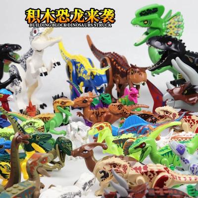 China DIY Building Brick Jurassic Dinosaur Building Block Toy Set Dinosaur Toys Mini Dinosaur Figure Compatible Legos Brick Top Selling Toys for sale