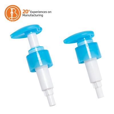 China Non Spill Wholesale External Cosmetic Cream Liquid Dispenser Pump BAOLI Loiton Spring Plastic Lotion Pump for sale