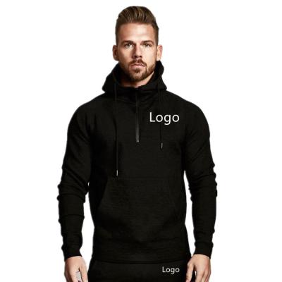 China OEM and ODM QUICK DRY moq fashion brand men street wear low sets pullover fitness sports men fall set hood sweatsuit for sale