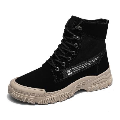 China New fall and winter fashion waterproof non-slip high top shoes for men for sale