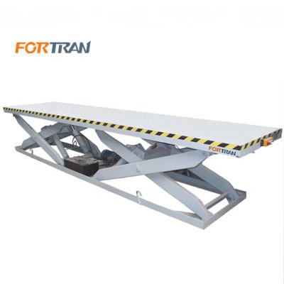 China Easy Operation Safety Convenience 6T fixed heavy duty  hydraulic scissor  tandem lift table for sale