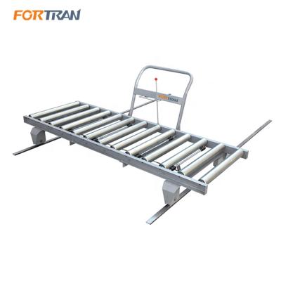 China Convenience Heavy moving roller  rail trolley for panel transport for sale