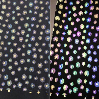 China Anti Pill Fabric Reflective Reflective Stretch Fabric Waterproof Reflective Fabric For Clothing for sale