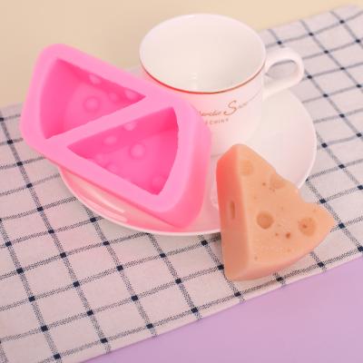 China Stocked 45g Soap Mold Silicone Mousse Cake Chocolate Mold Dessert Cupcake Easter Baking Truffle Pudding Mold for sale