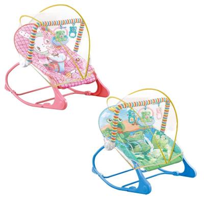 China Multifunctional Caring Electric Newborn Baby Chair Crib Safety Children Music with Mosquito Net Rocking Chair for sale