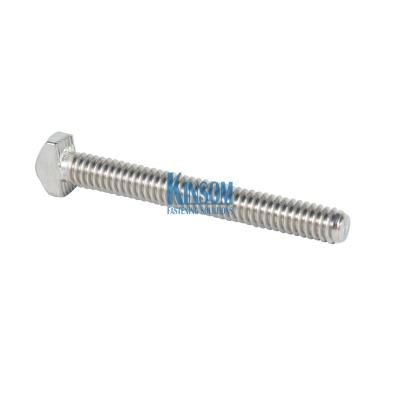 China Full thread location machine screws nickel coating for sale