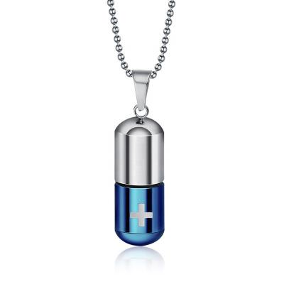 China Jewelry The Illusionist Mens Capsule Memorial Urn Necklace Pendant for sale