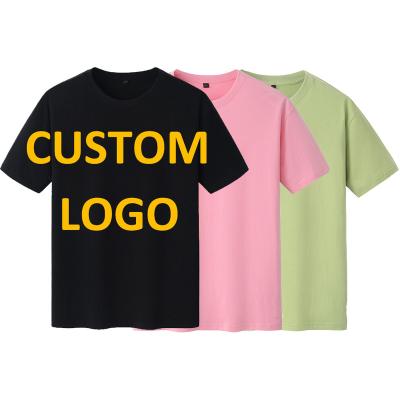 China Anti-wrinkle High Quality Cotton Cheap PriceT Shirts Design Custom LOGO Printing Plain White T-shirts For Men/Wemen for sale